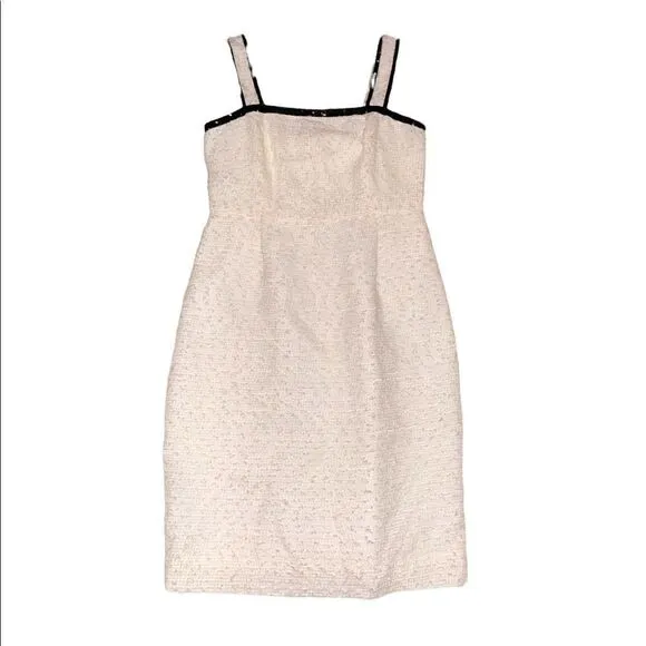J Crew Collection Textured Chenille Silk Sheath Dress