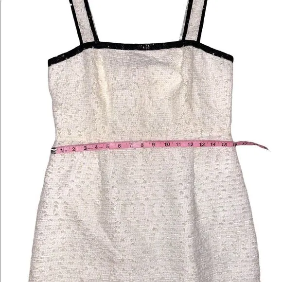 J Crew Collection Textured Chenille Silk Sheath Dress