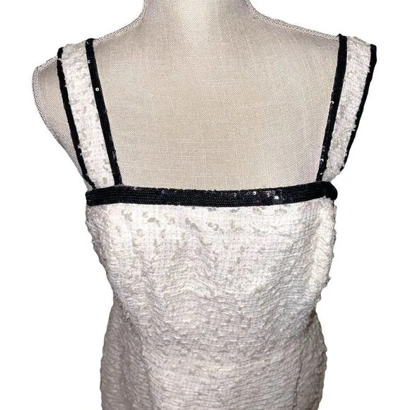 J Crew Collection Textured Chenille Silk Sheath Dress