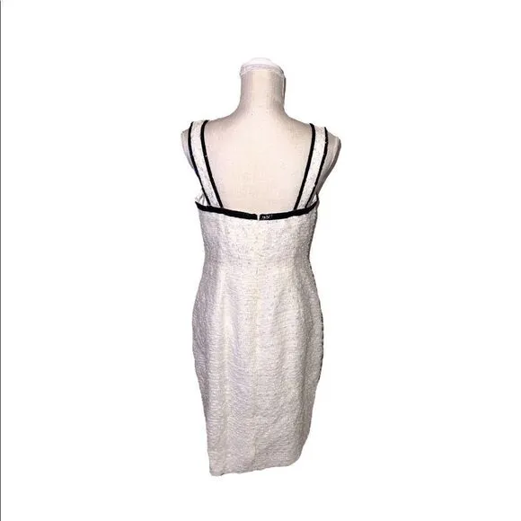 J Crew Collection Textured Chenille Silk Sheath Dress