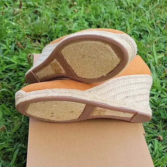 J.Crew Sueded Espadrille Wedges