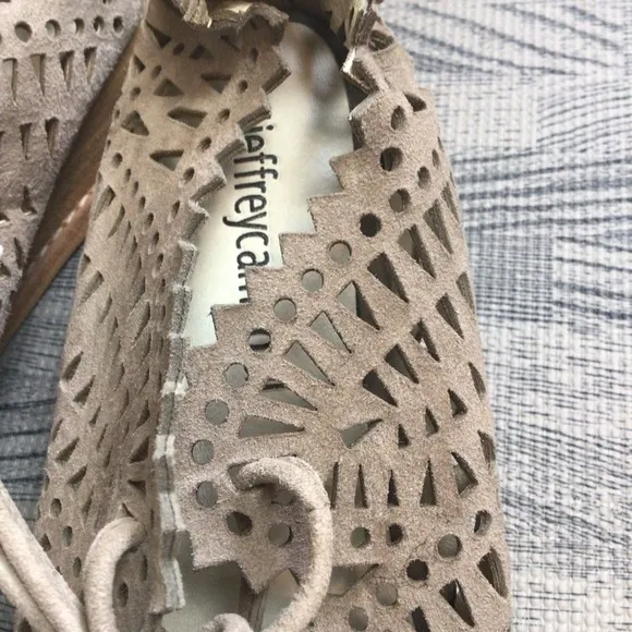 Jeffrey Campbell Espejo Lace Up Wedges