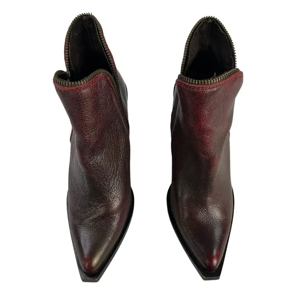 Jeffrey Campbell  Leather Western Cowboy Boots Womens Size‎ EU37 US6.5
