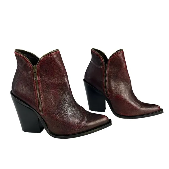 Jeffrey Campbell  Leather Western Cowboy Boots Womens Size‎ EU37 US6.5