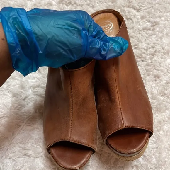 Jeffrey Campbell Leather with Espadrille Wedges
