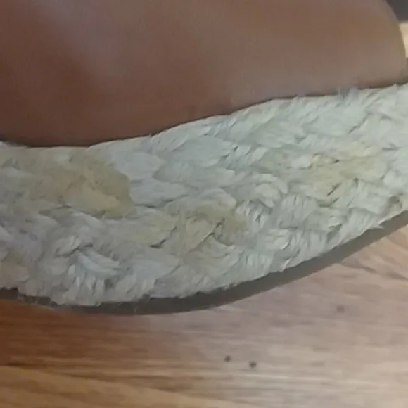 Jessica Simpson Goldie Espadrille Wedges Size 10