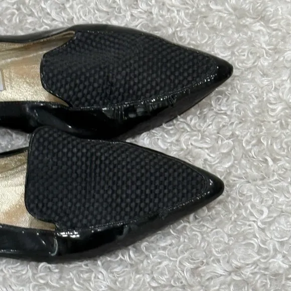 Jimmy Choo Black Patent Leather Ballet Flats