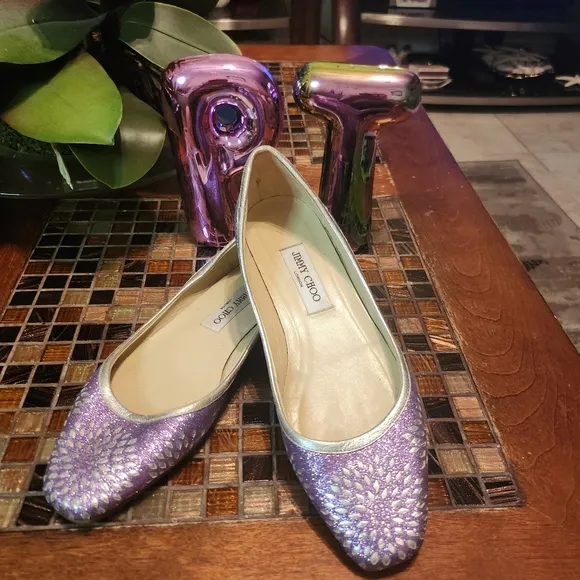 Jimmy Choo Leather ballet flats size 40