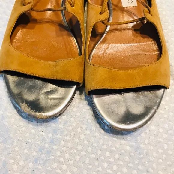 Jimmy choo leather flats