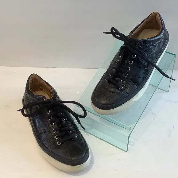 Jimmy Choo leather sneakers
