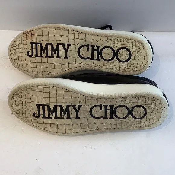 Jimmy Choo leather sneakers