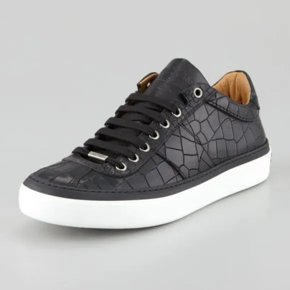 Jimmy Choo leather sneakers