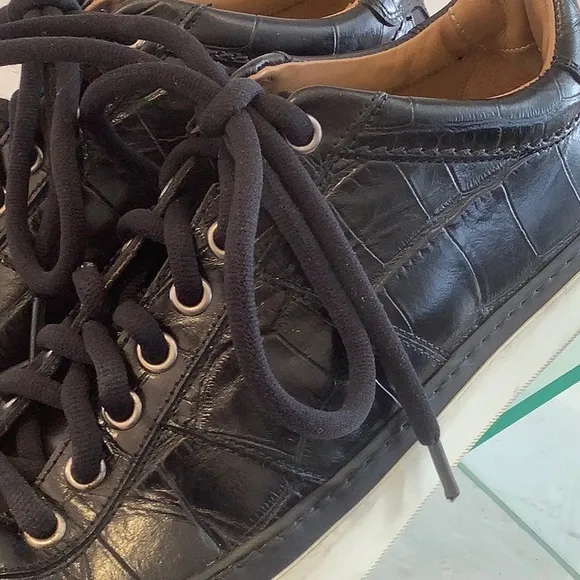 Jimmy Choo leather sneakers