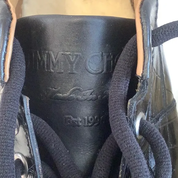 Jimmy Choo leather sneakers