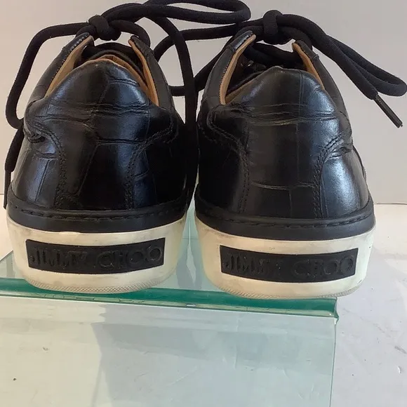 Jimmy Choo leather sneakers