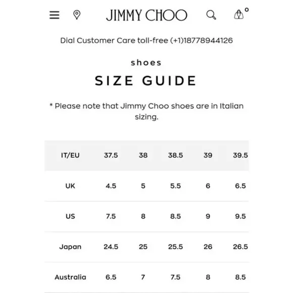 Jimmy Choo Women’s Metallic Confetti Cutout Classic Ballet Flats US Size 8