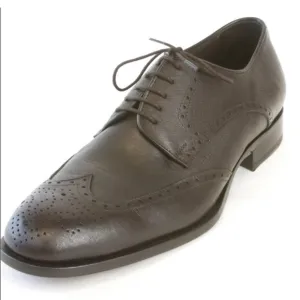 J.Lindeberg Brown Brogue Oxford Shoes