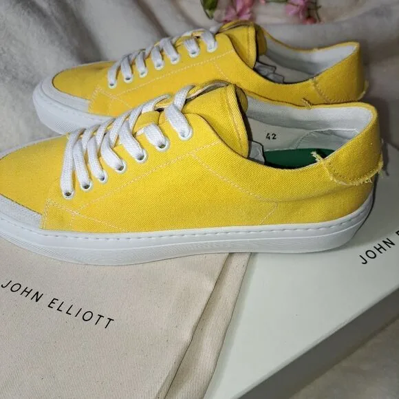 John Elliott Haze Canvas low in canary THESE SHOES ARE 🔥