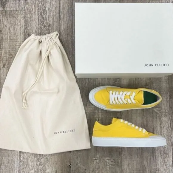 John Elliott Haze Canvas low in canary THESE SHOES ARE 🔥