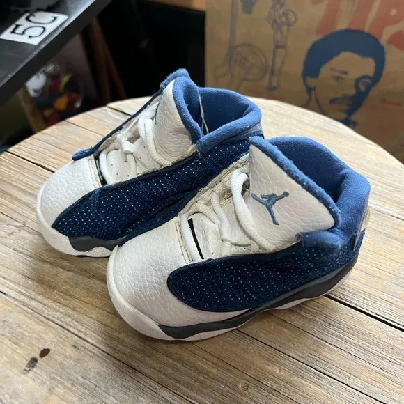 Jordan 13 Retro Navy Kid/baby Shoes 4.5C