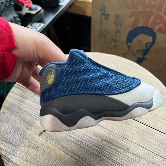 Jordan 13 Retro Navy Kid/baby Shoes 4.5C