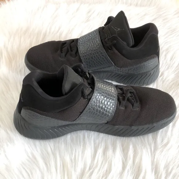 Jordan Black Athletic Shoes