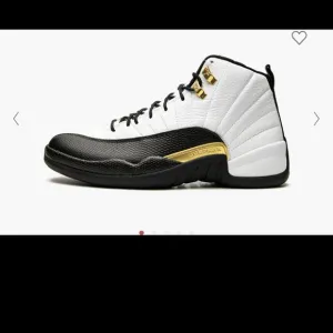 Jordan White and Black Sneakers High-Top Design