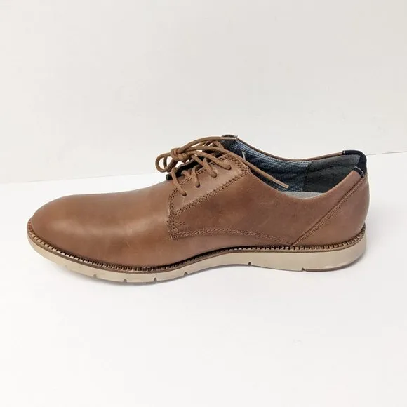 Josef Seibel Tyler Oxford, Brandy Leather, Mens 42 EU (US 9-9.5 M)