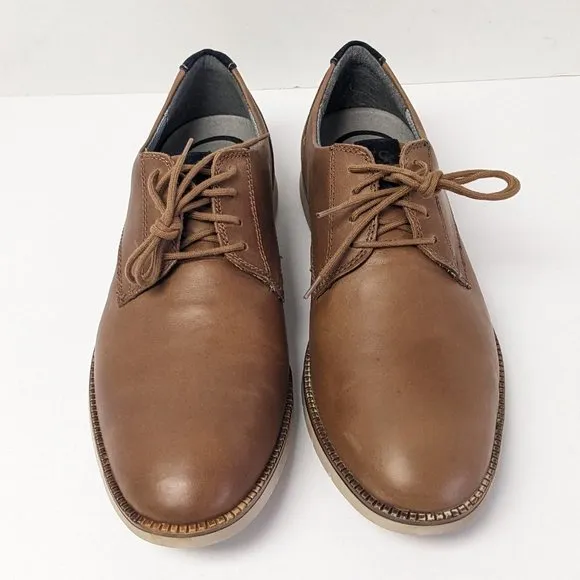 Josef Seibel Tyler Oxford, Brandy Leather, Mens 42 EU (US 9-9.5 M)