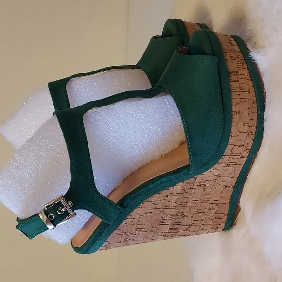 JOY IN LOVE Women's Wedge Sandals Platform