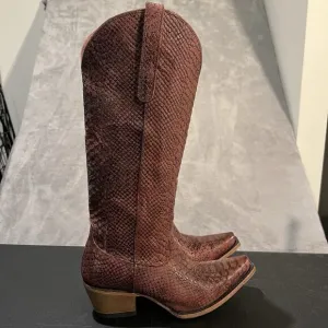 Junk Gypsy Lane Desert Highway Cowboy Boots Womens 7.5 Pink Textured Western