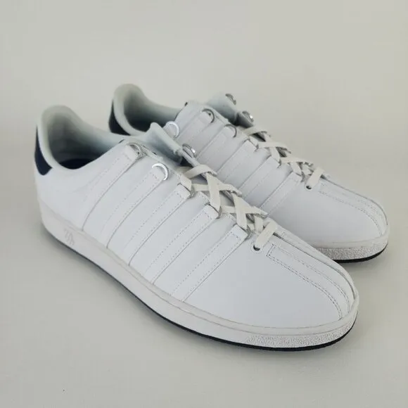 K-Swiss Classics VN Men Shoes Sneakers Leather Athletic White