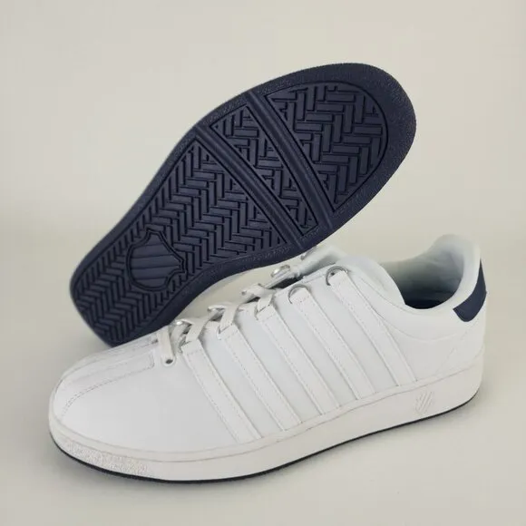 K-Swiss Classics VN Men Shoes Sneakers Leather Athletic White