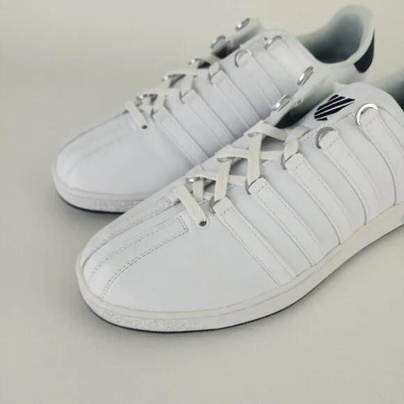 K-Swiss Classics VN Men Shoes Sneakers Leather Athletic White