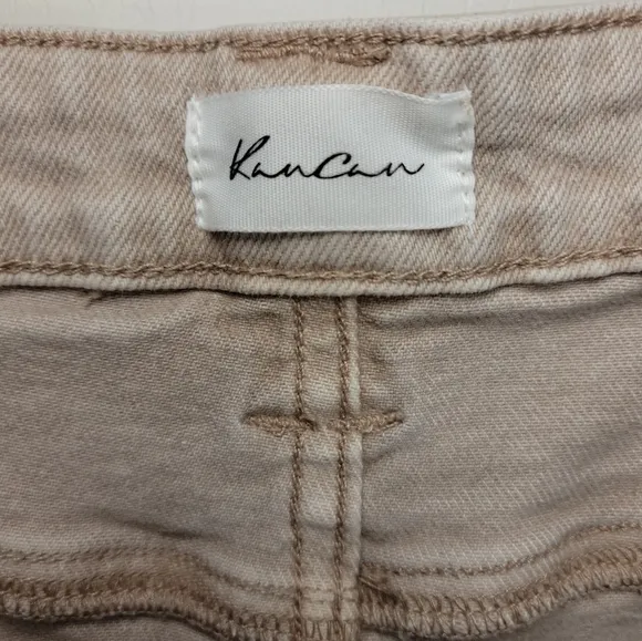 KanCan Nora High Rise Modest Bermuda Shorts Size 5/26