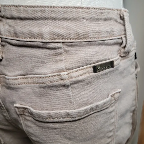 KanCan Nora High Rise Modest Bermuda Shorts Size 5/26