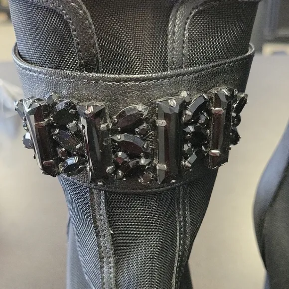 Karl Lagerfeld Elegant Black Women's Heeled Boots