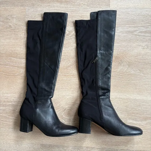 Karl Lagerfeld Moyen Over the Knee Boots