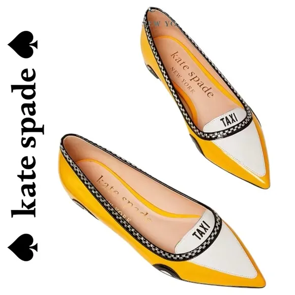 KATE SPADE GOGO TAXI FLATSRETAIL $248