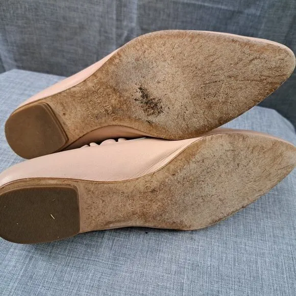 Kate Spade Leather Flats Sz 6.5 New York