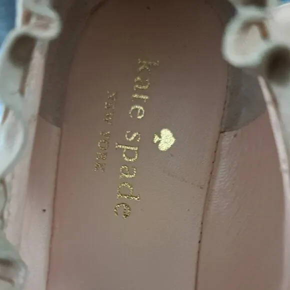 Kate Spade Leather Flats Sz 6.5 New York