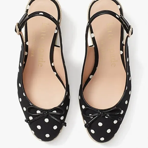 Kate Spade  New York  NWT Women's Panama Nights  Slingback Espadrille Wedge