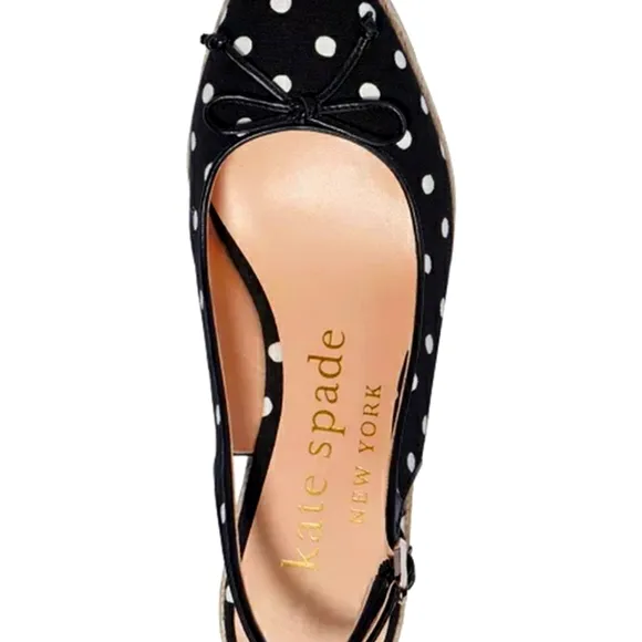 Kate Spade  New York  NWT Women's Panama Nights  Slingback Espadrille Wedge
