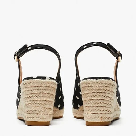 Kate Spade  New York  NWT Women's Panama Nights  Slingback Espadrille Wedge