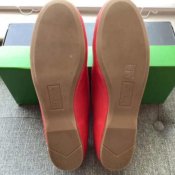 kate spade new york Women's Dakota Charm Ballet Flats, size 9