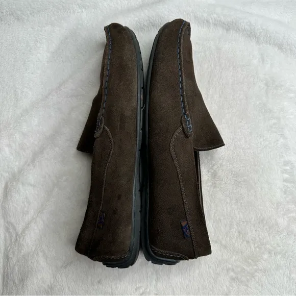 Kazar Brown Men's Chauffeurs Mocasín Size‎ 43 (US 10) LAMBSKIN SLIP-ON