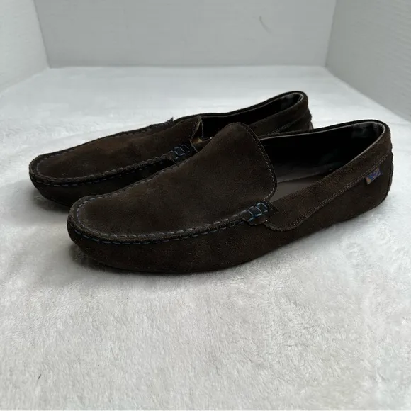 Kazar Brown Men's Chauffeurs Mocasín Size‎ 43 (US 10) LAMBSKIN SLIP-ON