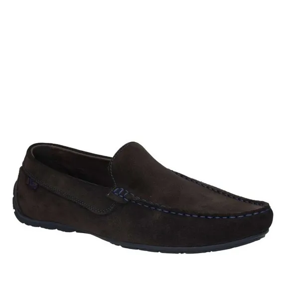 Kazar Brown Men's Chauffeurs Mocasín Size‎ 43 (US 10) LAMBSKIN SLIP-ON