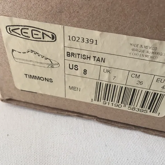 Keen timmons leather shoes