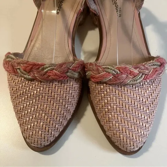 KELSI DAGGER Brooklyn Annalise Barbiecore Mary Jane Flats